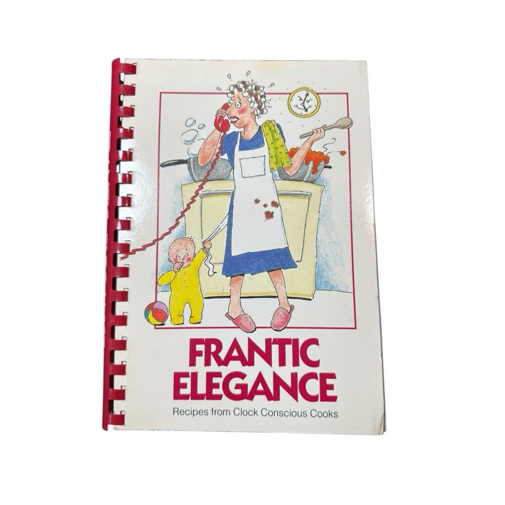 Arendell Parrott Academy Cookbook Kinston NC 1989 Frantic Elegance